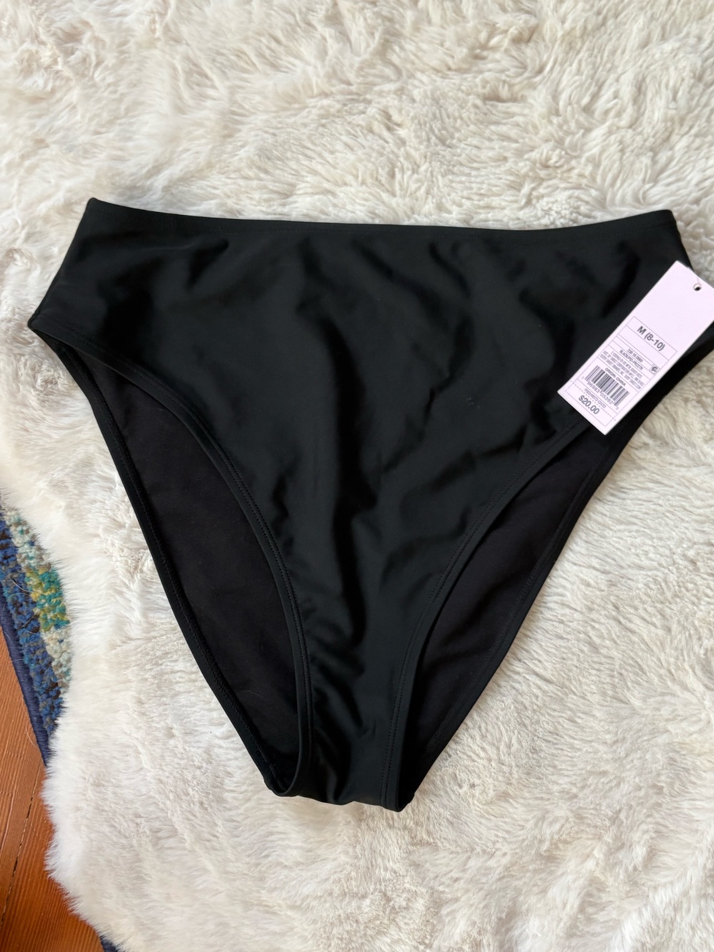 wild fable Black High-Waist Bikini Bottom